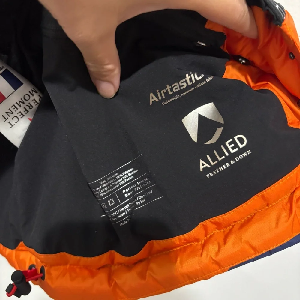 Perfect Moment orange and blue puffer Size Youth 14
